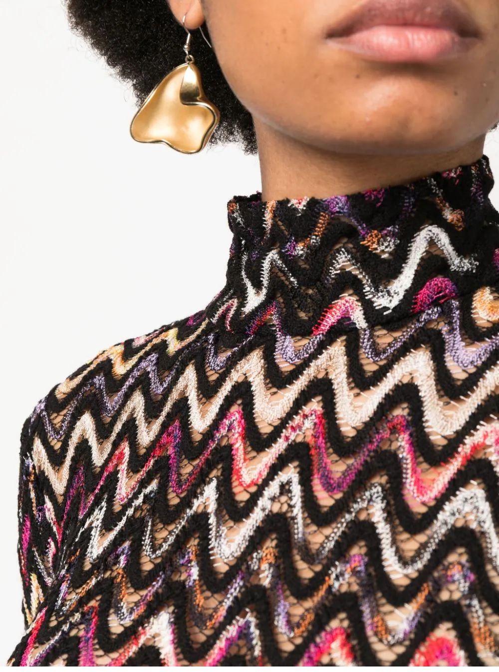 Women's Missoni Turtleneck Sweater - Luxurious u0026 Stylish