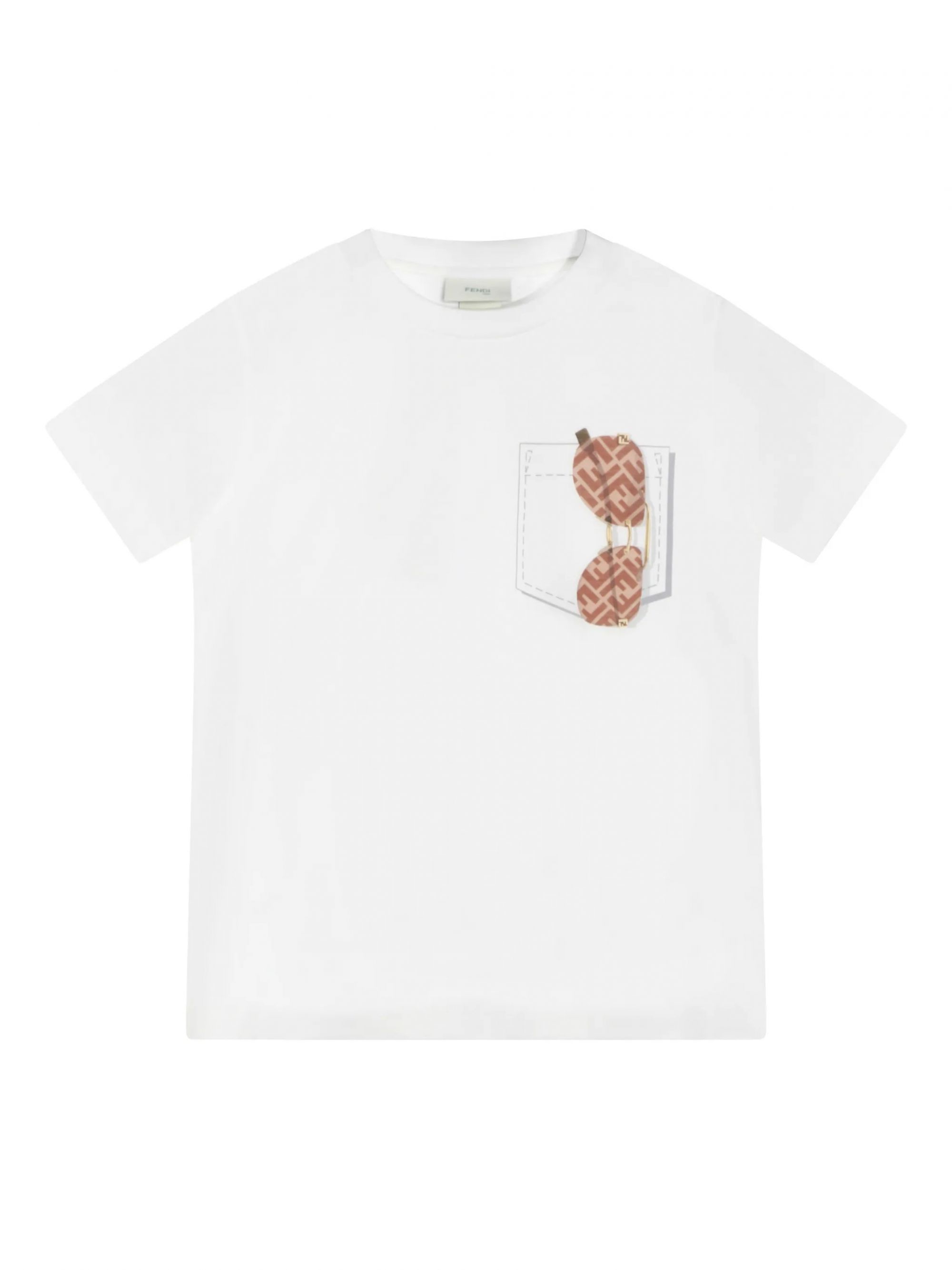 Fendi t-shirt kids Fendi t-shirt kids