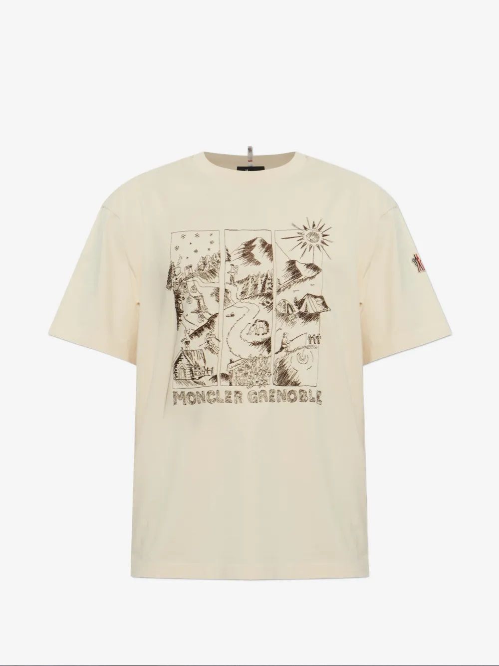 MONCLER GRENOBLE t-shirt man MONCLER GRENOBLE t-shirt uomo