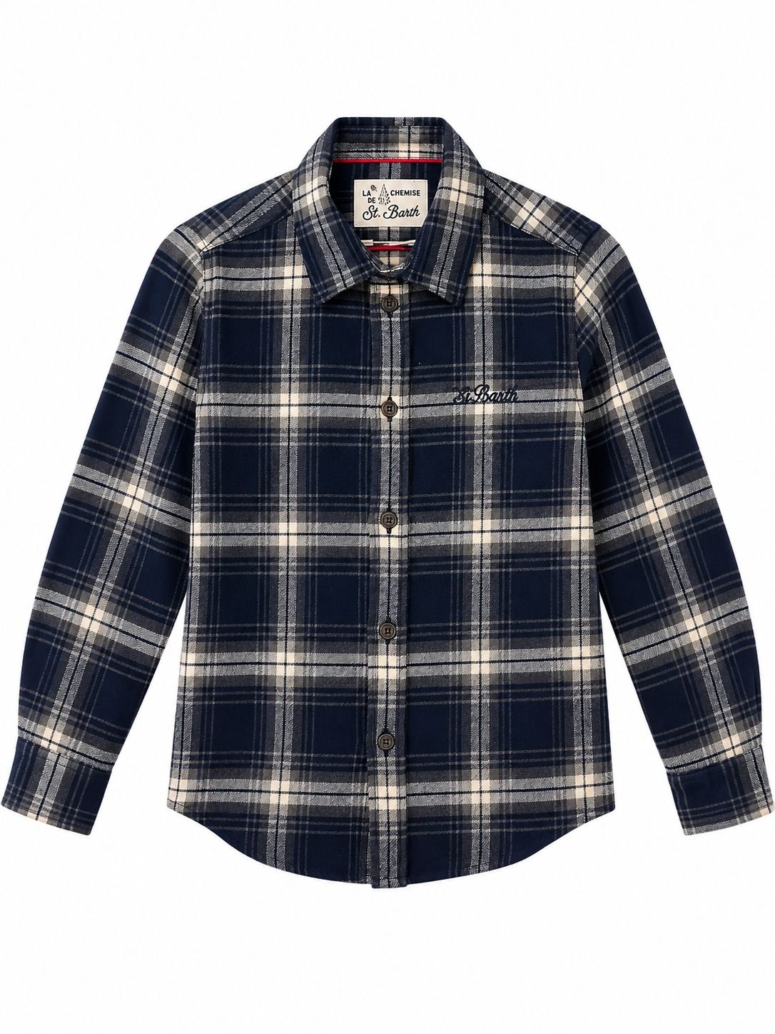 Saint Barth kids Shirt Flannel Saint Barth Kids Camicia Flannel